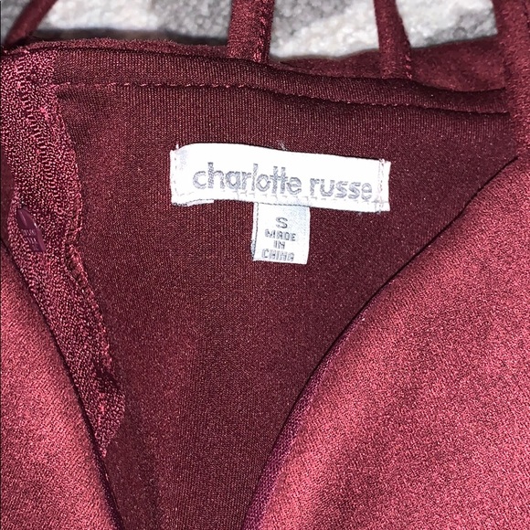 Suede Charlotte Russe Mini Dress - Picture 2 of 3